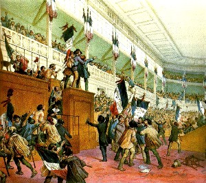 L'assemblée nationale envahie, 1848